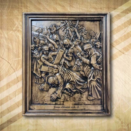 3. stáció Jézus először esik el