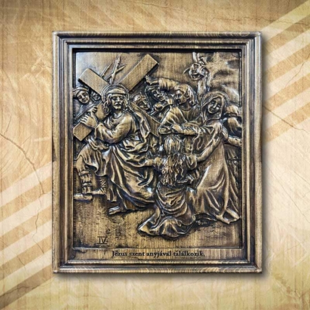 4. stáció Jézus szent anyjával találkozik