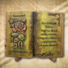 50. születésnapi rózsás fakönyv