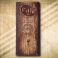 50. születésnapra egyedi falióra focirajongónak