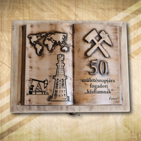 Ajándék születésnapra 50 éves olajbányásznak
