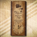 70. születésnapra falióra Anyukámnak