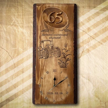 Ajándék gazdáknak 65 születésnapra