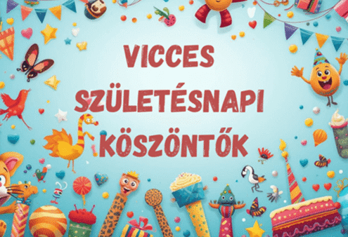 Vicces születésnapi köszöntők