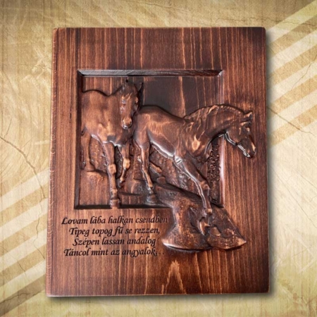 Lovas fadoboz idézettel